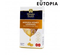 Manuka Health蜜紐康 MGO400+ (UMF13+)麥蘆卡蜂蜜檸檬薑潤喉糖15粒裝9421023627684